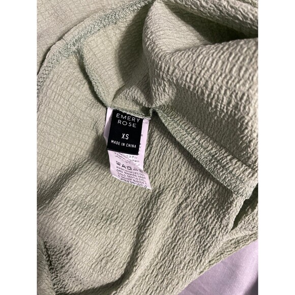 Emery Rose Dual Pocket Overall Romper Size XS - Picture 4 of 4